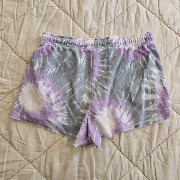 Hippie Rose Lounge Tie-Dye Casual Shorts Women's L (Multicolored) - Picture 4 of 7